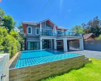 ขายบ้านสวย Pool villa หลังใหญ่ พร้อมเข้าอยู่ อ.หางดง เชียงใหม่