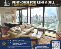For rent : Penthouse Khun by yoo 3 bedroom ready to move in