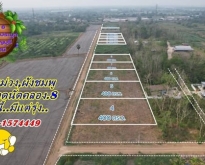 ที่ดินทำเลศักยภาพ คลอง 8.รังสิต-นครนายกใกล้รถไฟฟ้าสายสีแดง ที่ดินหลังต