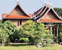 ขายบ้านไม้ทรงไทยชั้นเดียวใต้ถุนสูง  อำเภอเขาย้อย เพชรบุรี