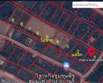 ขายที่ดิน347ว.695,200บ.ถนน น้ำไฟ ต.บ้านธิ  ลำพูน