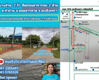 ขายที่ถมแล้ว ผังสีส้ม เกือบ  2 ไร่ ต.ท่าถ่าน อ.พนมสารคาม จ.ฉะเชิง