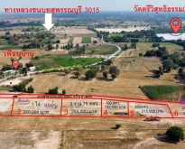 ที่ดินทำเลทอง ติดถนนคอนกรีต อ.ดอนเจดีย์ จ.สุพรรณบุรี