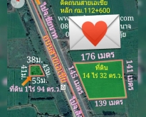 ขายด่วนที่ดิน 13 ไร่ติดถนนสายเอเชีย กม.112 จ.ชัยนาท(ขาล่อง)