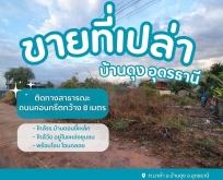 ขายที่ดินเปล่าถมแล้ว บ้านดุง