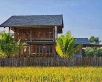 บ้านสวนบรรยากาศดี สไตล์รีสอร์ท น้ำดีดินดี วิวเขาวิวทุ่งนา 360 องศา