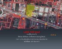 ขายที่ดิน ติดถนนแจ้งวัฒนะ ใกล้เมืองทองธานี