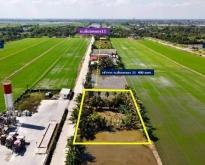 ที่ดินคลอง11 ธัญบุรี ทำเลดี 1 ไร่ 1 งาน