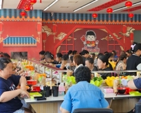 เซ้งร้าน สุกี้หม่าล่าสายพาน ในปั้มปตท เคหะร่มเกล้า ที่จอดรถเยอะมา