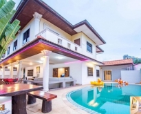 ฝั่งทะเล ทำรายวัน หาดจอมเทียน 700ม. ชับพฤกษ์ ให้เช่าพูลวิลล่า2ชั