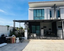 ให้เช่าทาวน์โฮม 2 ชั้น หลังมุม สุเหร่าคลองหนึ่ง1-13 ตลาดมโนรมย์ 4
