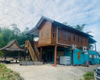 พื้นที่ดิน 374 ตร.ว  บ้าน 2 ชั้น ครึ่งปูน ครึ่งไม้