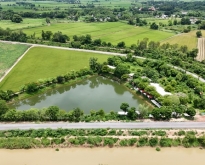 ขายที่ดินพร้อมรีสอร์ท ติดถนนเลียบคลองชลประทาน อ.บางระกำ จ.พิษณุโล