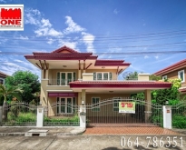บ้านเดี่ยว2ชั้น หมู่บ้านสบันงา กลางเมืองสระบุรีเนื้อที่ 90 ตรว