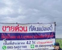 ด่วน ขายที่ดินแม่สอด -ห้วยกระโหลก จำนวน42ไร่ ***(ที่ดินมีโฉนด นส.4