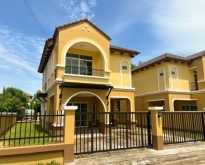 บ้านเดี่ยวสไตล์ Italian วิวสวนหน้าบ้าน พร้อมส่วนกลางใหญ่