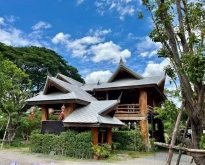 บ้านไม้สักทอง ติดลำห้วย สันทราย