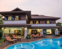บ้านพัก Pool villa ให้เช่า 125,000 บาท สามารถรองรับได้ถึง 12-14 ท