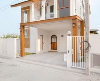 บ้านสร้างใหม่ สไตล์มินิมอล สันผักหวาน หางดง