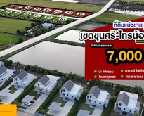 ขายที่ดินแปลงสวย ขุนศรี-ไทรน้อย 7,000/ตรว.