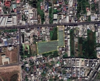 POR4594 ขาย ที่ดินสีเหลือง  23 ไร่ ริมถนนอ่อนนุช ปากซอยอ่อนนุช 88