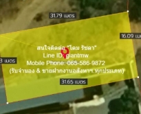 ขายที่ดินเปล่าปากน้ำปราณ (ห่างชายทะเลปากน้ำปราณ 3 กม.) 132.5 ตร.ว