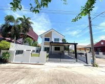 รีโนเวทบ้านให้ใหม่ทั้งหลัง บ้านเดี่ยวหลังมุม มบ.บางละมุงโมเดิร์นโ
