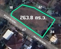 ขายที่ดินติดน้ำ ในโครงการ 263.8 ตร.ว. ใกล้ถนนวงแหวนรอบสาม อ.ดอยสะเก็ด