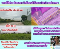 ขายที่สีม่วง 23 ไร่ ถมแล้วบางส่วน อ.บางปะกง จ.ฉะเชิงเทรา