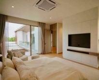 บ้านสไตล์โมเดิร์นพูลวิลล่าสร้างใหม่ในโครงการ ใกล้โรงเรียนนานาชาติ