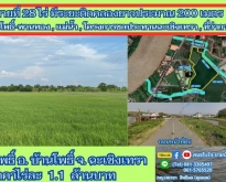 ขายที่ติดคลอง 28 ไร่ ต.บ้านโพธิ์ อ.บ้านโพธิ์ จ.ฉะเชิงเทรา