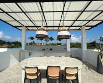 บ้านสร้างใหม่ สไตล์โมเดินลักชัวร์รี่ พร้อมสระว่ายน้ำส่วนตัว ใกล้เมือง
